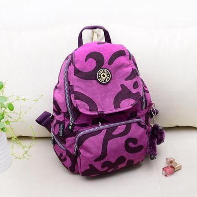 Travel Backpack Waterproof Nylon Shoulder Bag..