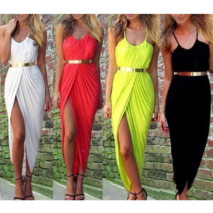 split slit dress